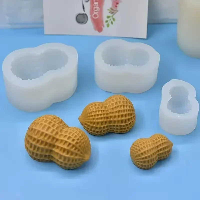 3pcs 2026 최고 품질의 새로운 시뮬레이션 땅콩  - Candle Molds 리뷰 및 가격