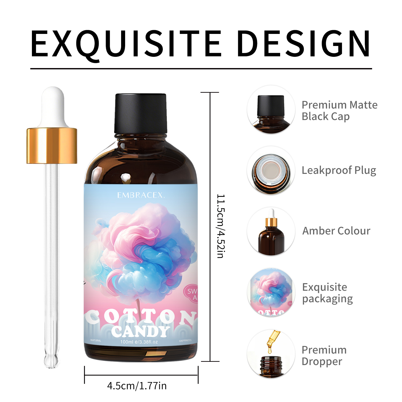 100ml 코튼 캔디 향 오일 디퓨저 캔들 제작용 친구 - Candle Fragrance 리뷰 및 가격