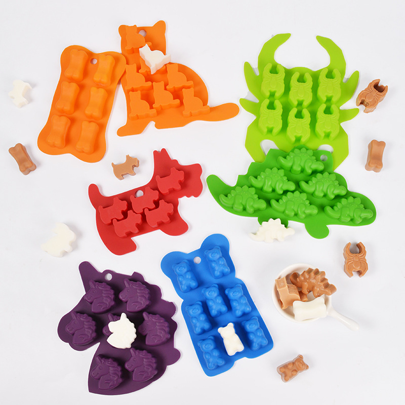동물 곰 고양이 모양 실리콘 베이킹 몰드, 토끼 개 뼈 - Candle Making Kit 리뷰 및 가격