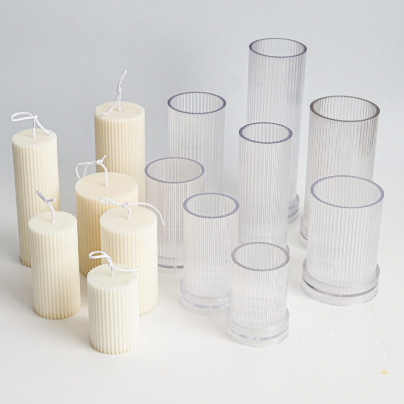 새로운 DIY 핀 스트라이프 라운드 미세 치아 원통형  - Candle Making Kit 리뷰 및 가격