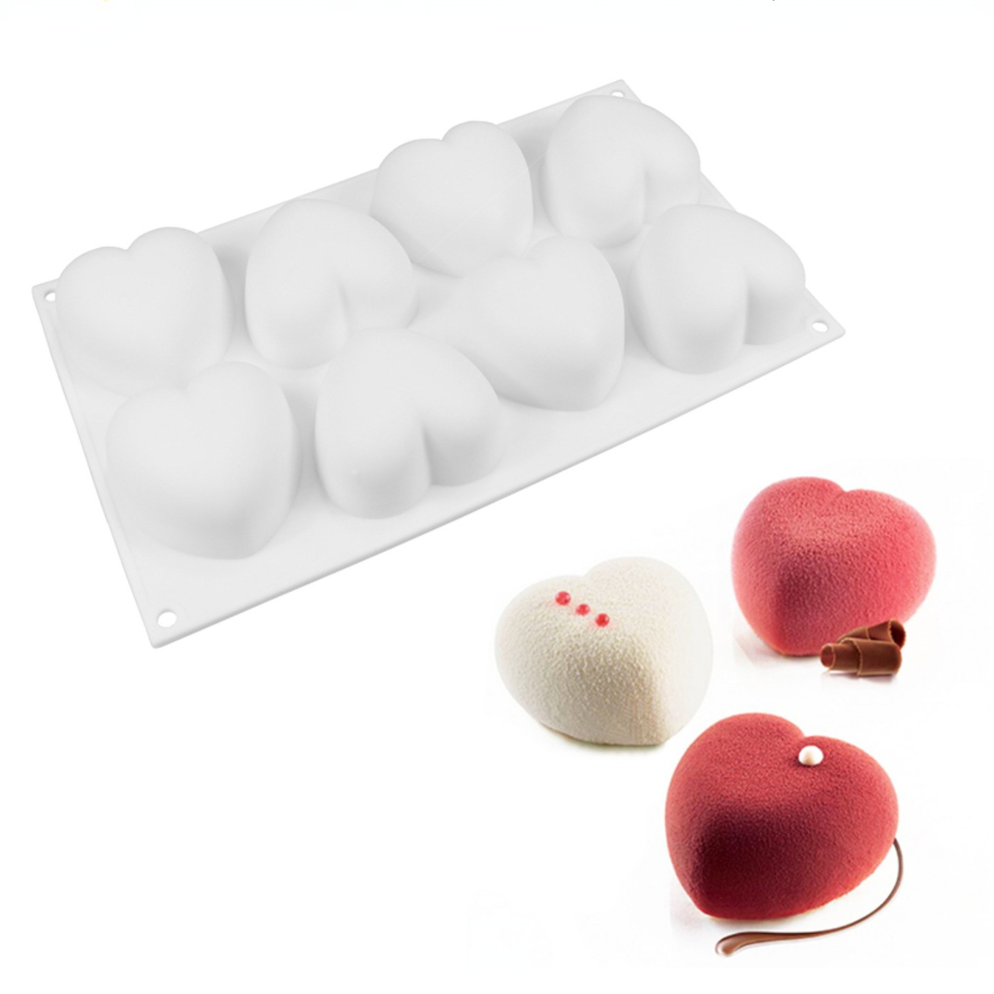 사랑 심장 실리콘 비누 금형 수제 양초 만들기 키트 D - Candle Making Kit 리뷰 및 가격