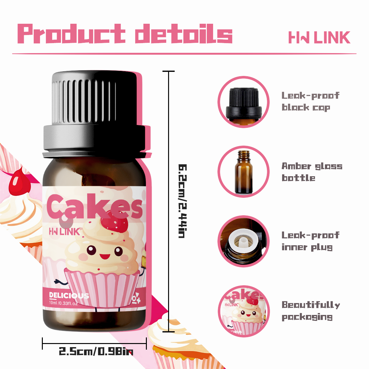 10ml 케이크 향 오일, 캔들 제작, 디퓨저, 가습기 - Candle Fragrance 리뷰 및 가격
