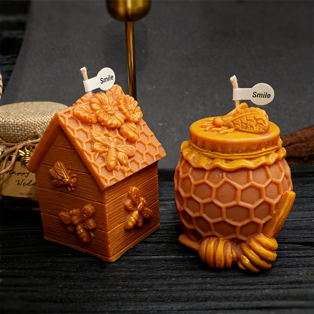 벌집 기둥 양초 몰드 벌집 모양 실리콘 몰드 사실적인  - Candle Containers 리뷰 및 가격