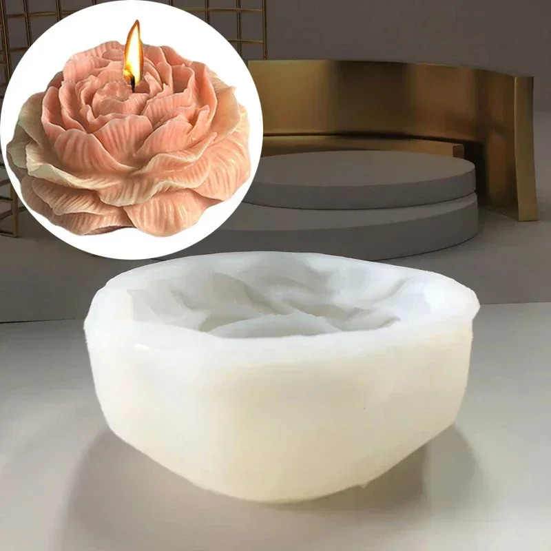 특대형 3D 꽃 캔들 실리콘 몰드 DIY 모란 아로마  - Candle Making Kit 리뷰 및 가격