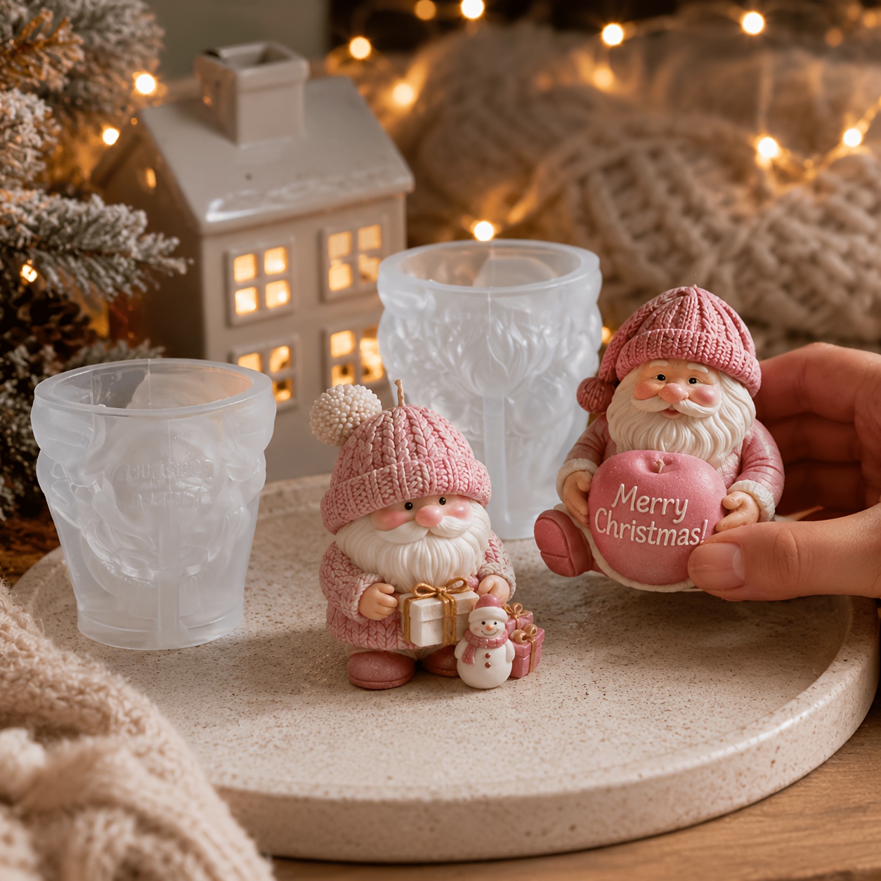 크리스마스 홀리데이 노움 실리콘 캔들 몰드, 노르딕 산 - Candle Making Kit 리뷰 및 가격