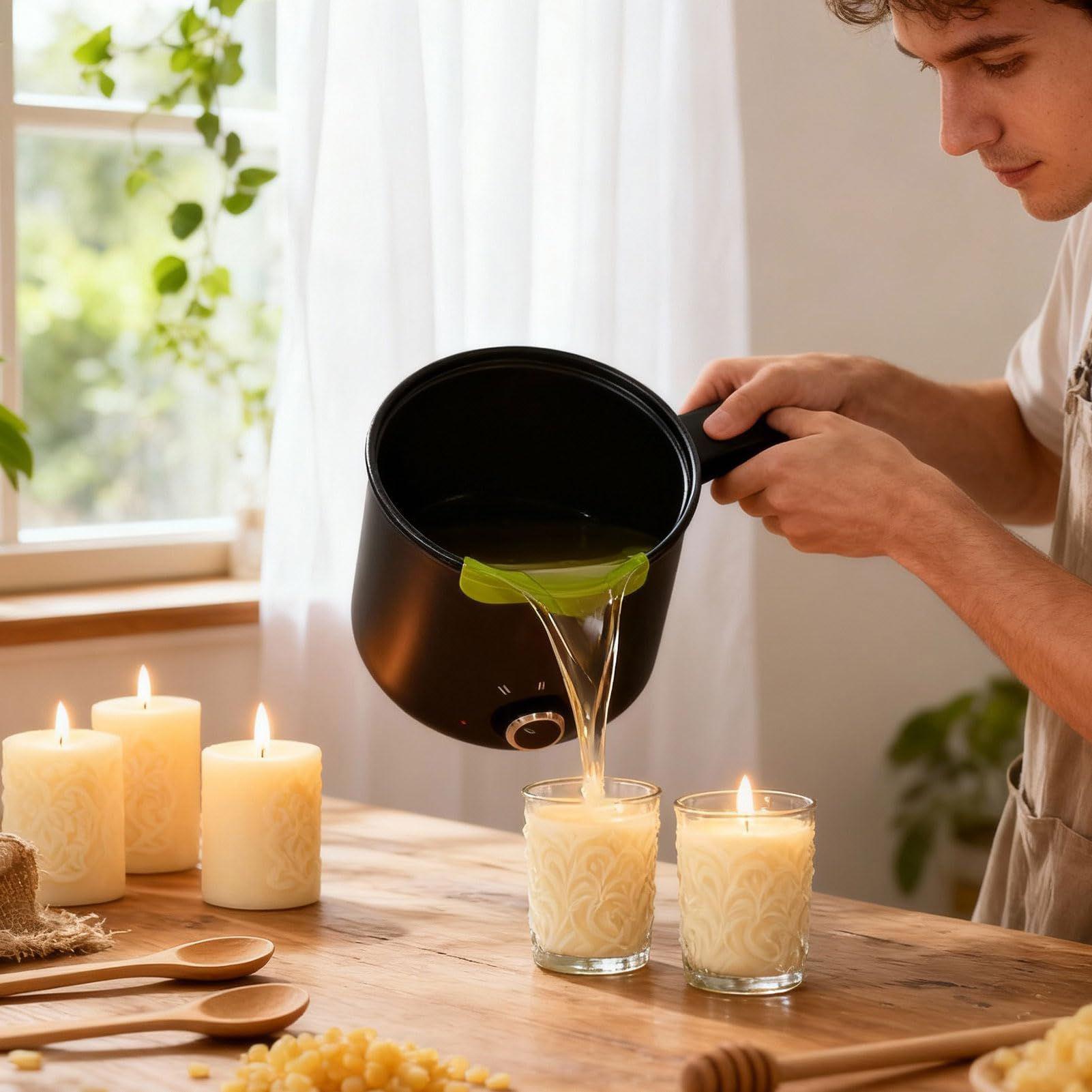 캔들 왁스 멜팅 포트 1.5L 대형 스테인리스 스틸 전 - Candle Making Kit 리뷰 및 가격