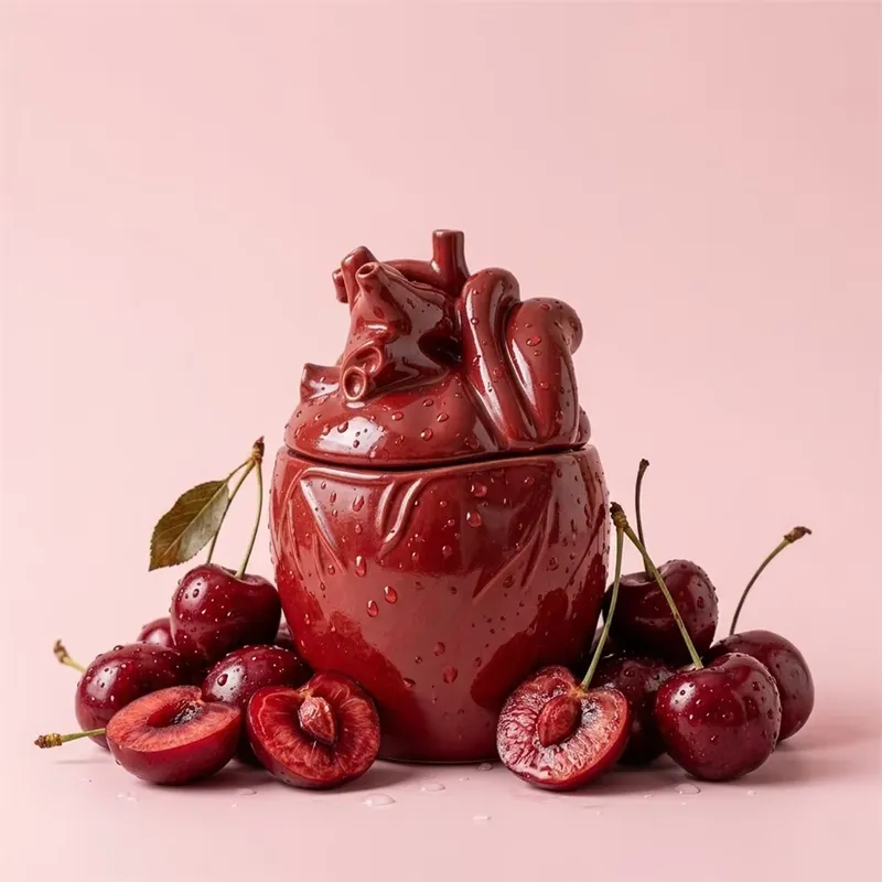 니콜 조각 하트 양초 용기 뚜껑 포함 몰드, 석고 또는 - Candle Molds 리뷰 및 가격