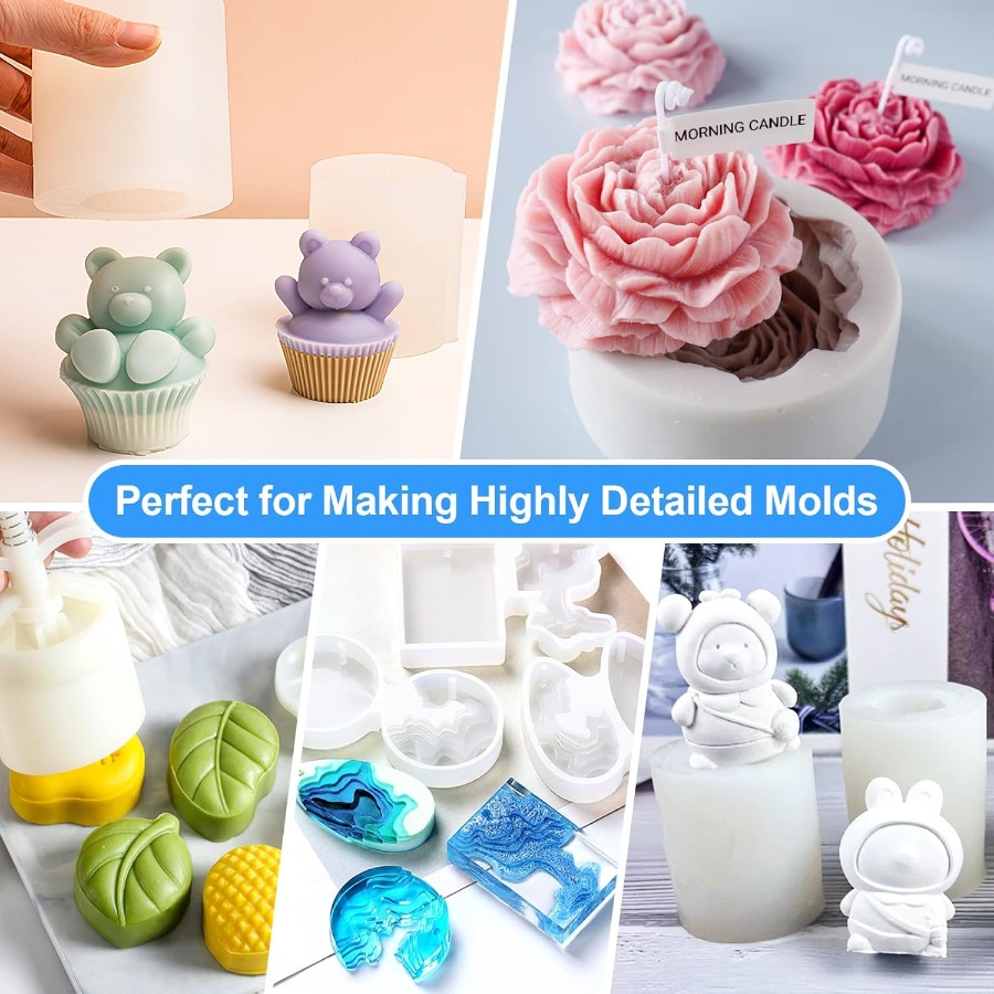실리콘 몰드 제작 키트, 38.8온스 용량의 15A 경 - Candle Making Kit 리뷰 및 가격