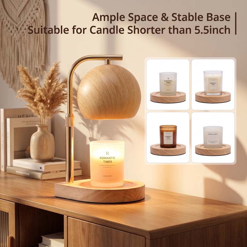 북유럽 미니멀리스트 스타일 높이 조절 가능 무화염 조광 - Silk Candle 리뷰 및 가격