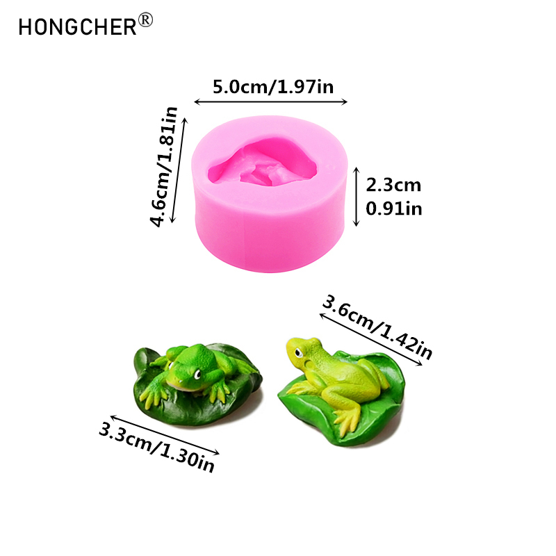 연꽃 잎 개구리 수지 마이크로 풍경 장식 드립 금형 석 - Candle Molds 리뷰 및 가격